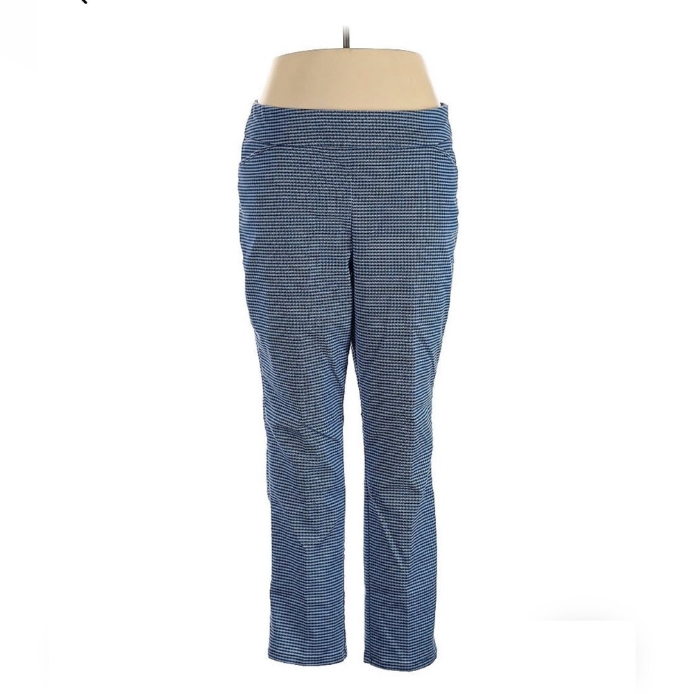 Blue Checkered Women's Pants